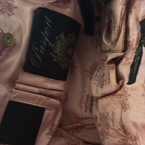 My Flat In London Leopard Print Fur Purse - Picture 6 of 10